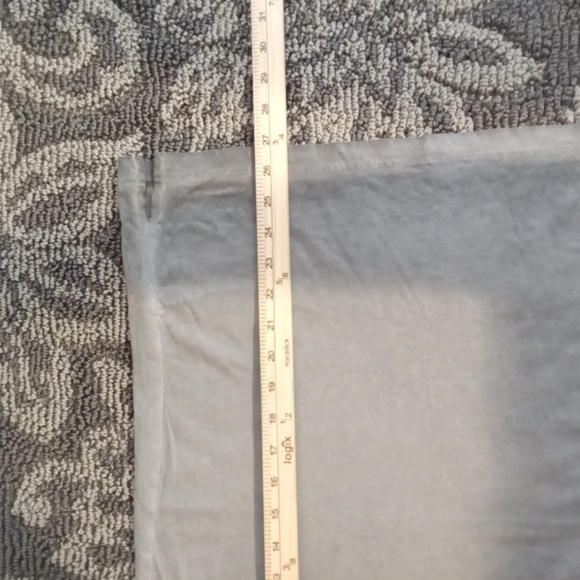 PINK Victoria's Secret Gray Short Sleeve Tee Burnout Womens Xs - Picture 6 of 7